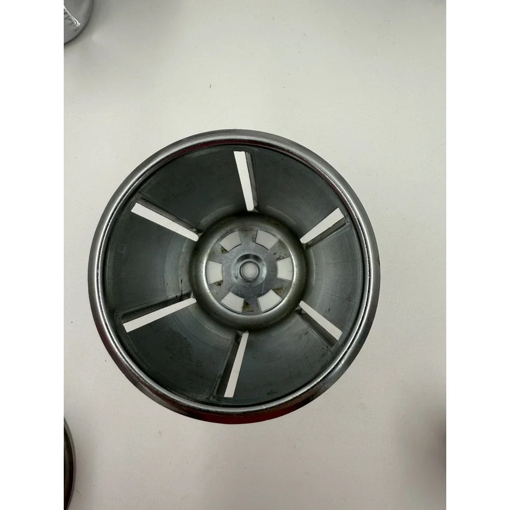 5 Vtg Saladmaster Stainless Steel Food Processor Cones